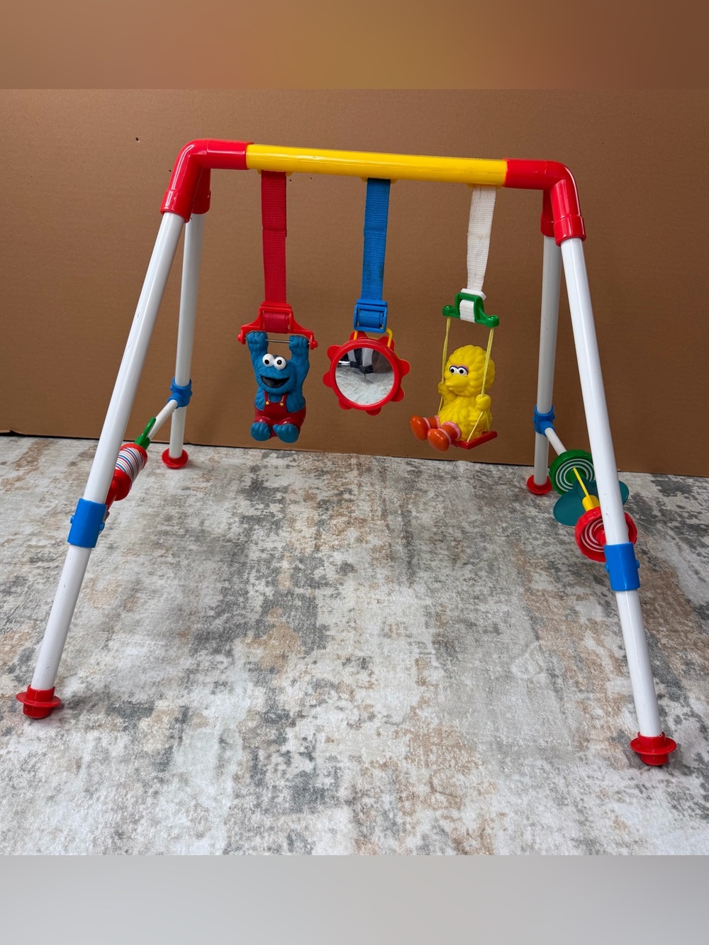 Vintage Tyco Sesame Street Baby Play Gym
1994 Cookie Monster Big Bird